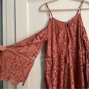 Country Dress - Burnt Orange